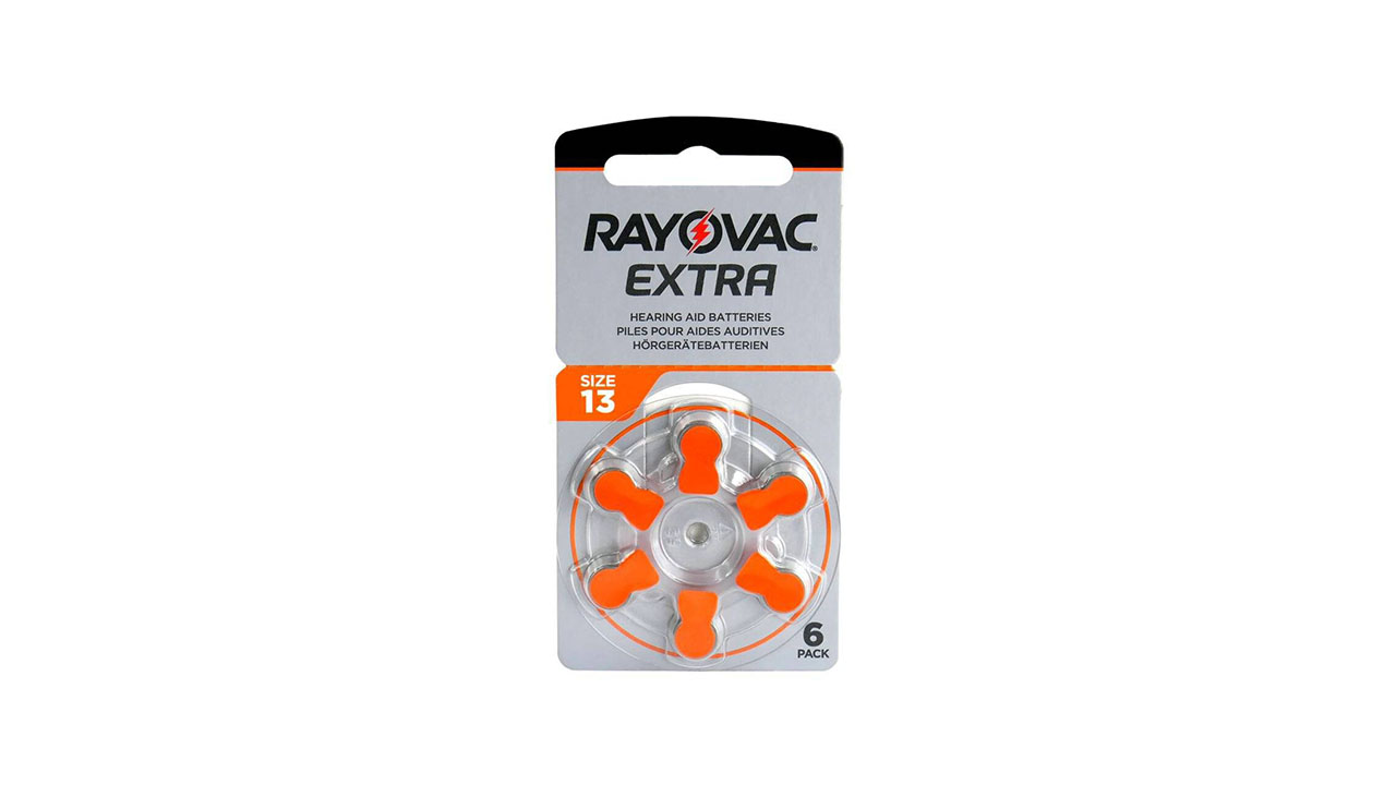 Pack x6 pilas de audífono 13