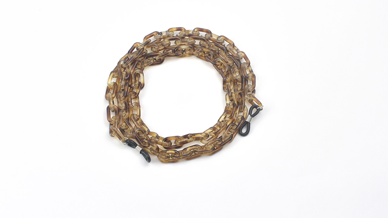 Cadena de acetato gruesa - carey